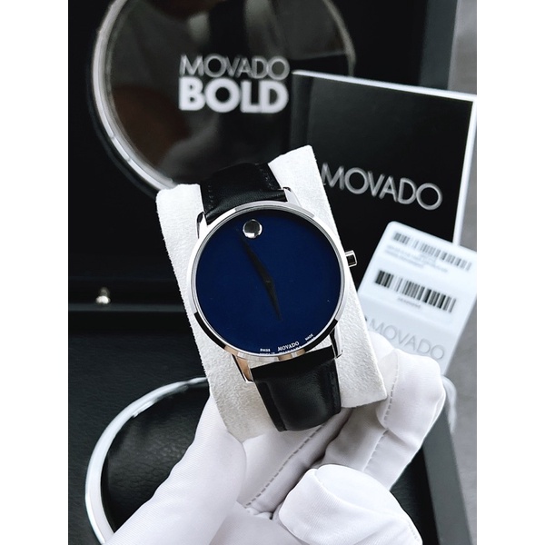 (Fullbox) Đồng Hồ Movado Meseum Máy Pin Thuỵ Sĩ 40mm Đồng Hồ Nam Hàng Cao Cấp