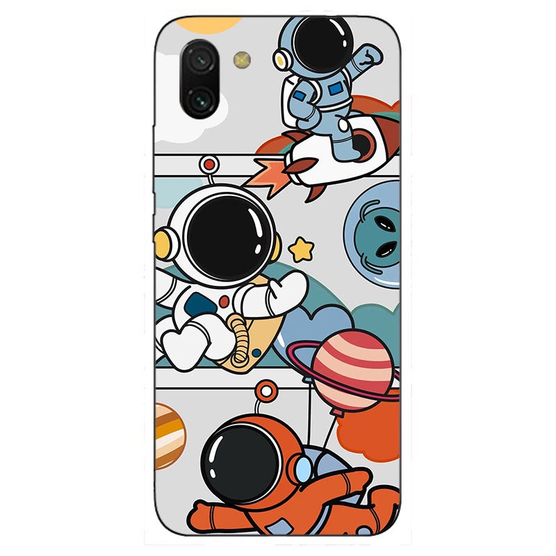 Ốp Điện Thoại Hình Phi Hành Gia Cho Sharp Aquos R2 SH-03K SHV42