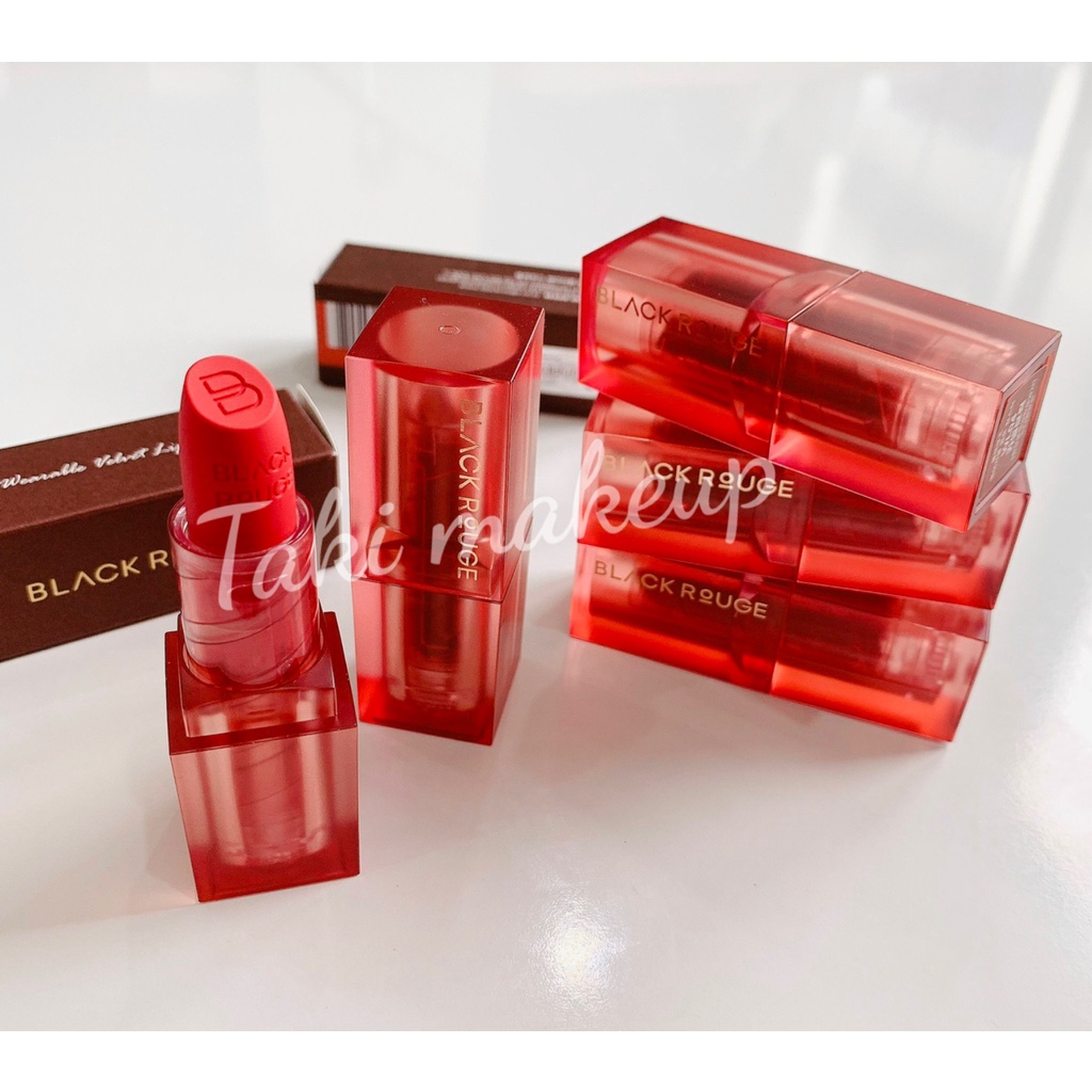 Son Thỏi B lack R ouge Black Rouge Wearable Velvet Lipstick