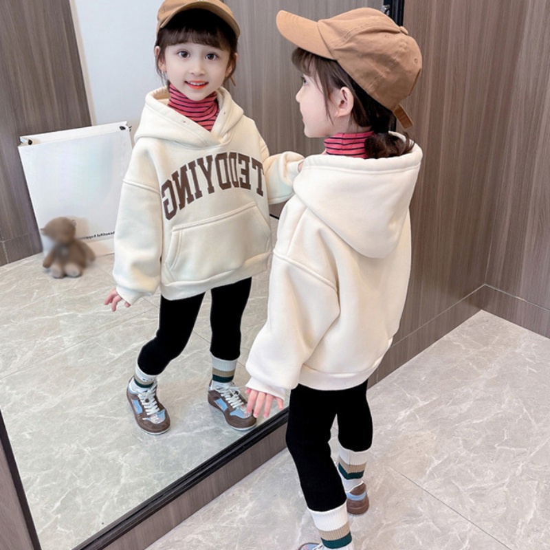 Áo Hoodie Dày Dặn Thời Trang Hàn Quốc Cho Trẻ Em