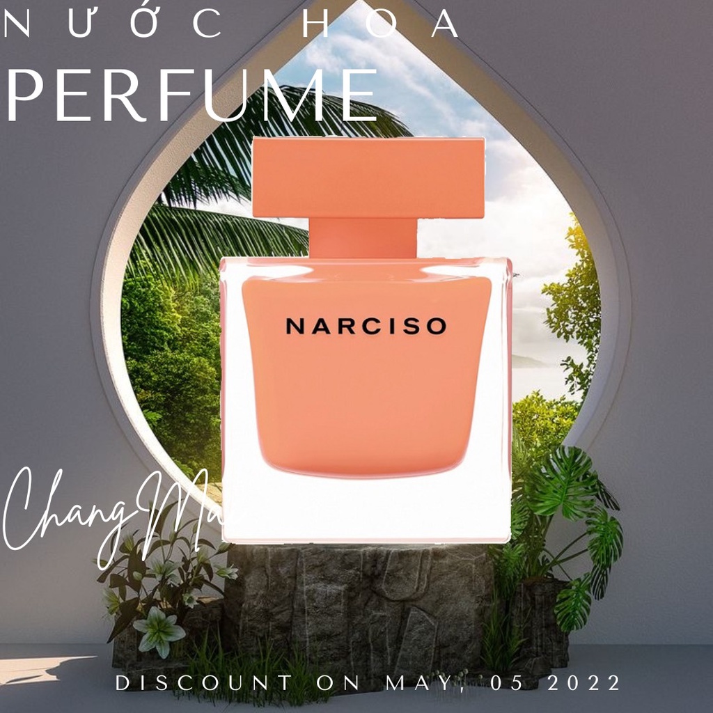 Nước hoa nữ Narciso Ambree 10ml