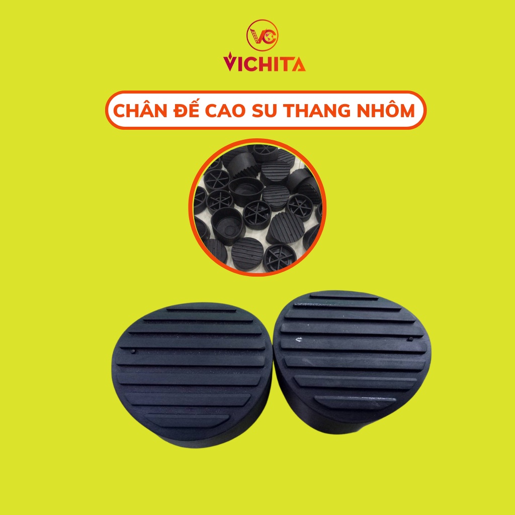 Chân đế cao su thang nhôm nhiều kích thước, Giá 1 chiếc