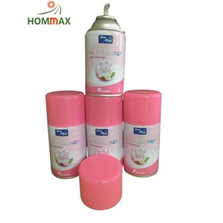 (HOMMAX) Combo 4 bình nước hoa xịt thơm phòng Hàn Quốc Hommax, dùng cho các loại máy xịt phòng tự động