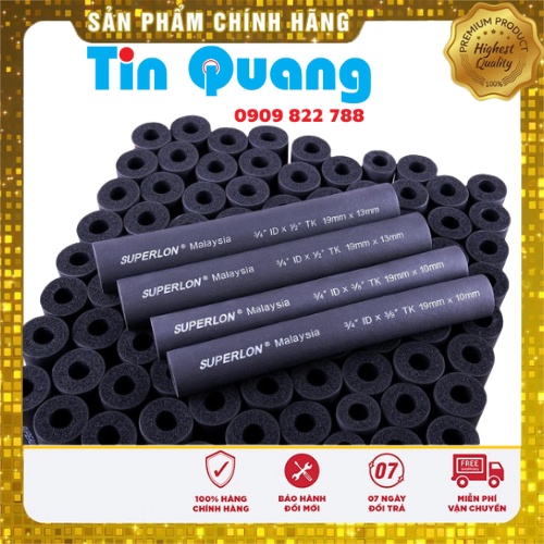Gen đen superlon 6x13 / 10x13 / 13x13 / 16x13 / 19x13 / 22x13 (cây)