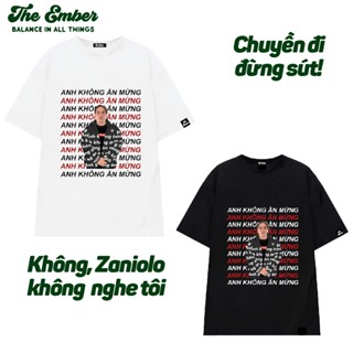 Áo thun Zaniolo Anh không ăn mừng cotton unisex | Memelab