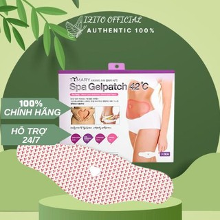 [Hết mỡ bụng 100%_Hàng Auth] Miếng Dán Tan Mỡ Bụng Spa Gel Patch 42°C Hàn Quốc (1 Hộp 5Miếng)