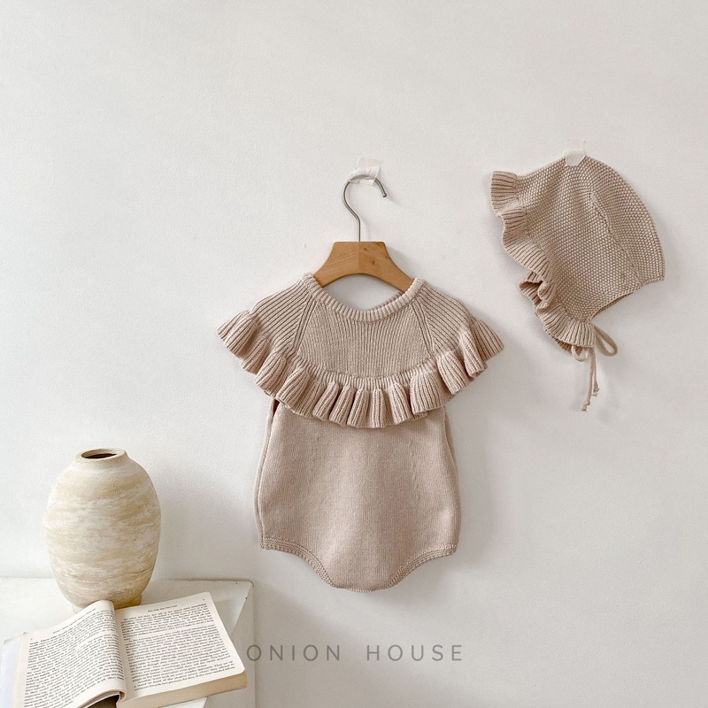 Nón len be bèo bé gái