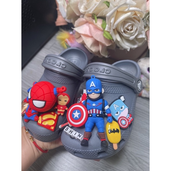 Dép,sandal xuất dư chuẩn chính hãng Người nhện