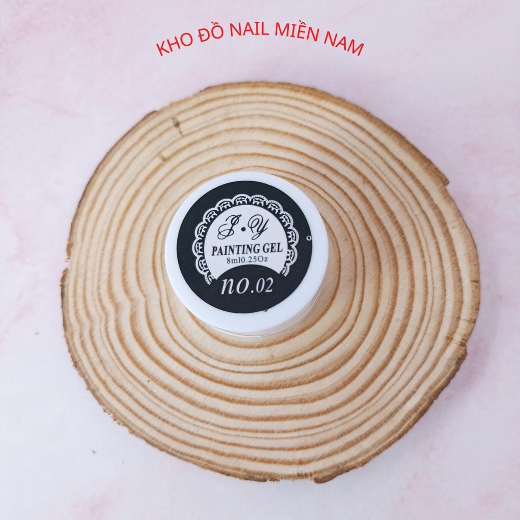 Gel Vẽ Móng Tạo Loang Cho Móng Nail 12 Màu Lên Màu Chuẩn Đẹp