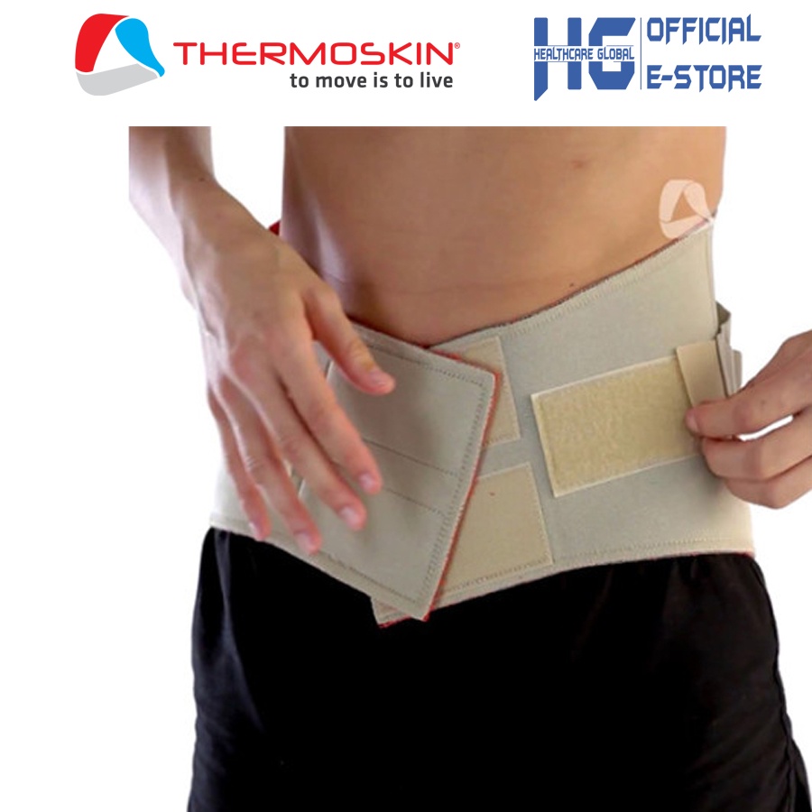 Băng nẹp lưng mềm THERMOSKIN | Giúp cố định và giữ vị trí của lưng, tăng đàn hồi , điều trị chấn thương lưng và đĩa đệm