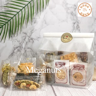 Set combo mix các loại bánh healthy làm quà tặng - Set quà tặng các dịp lễ, Tết by Meganuts