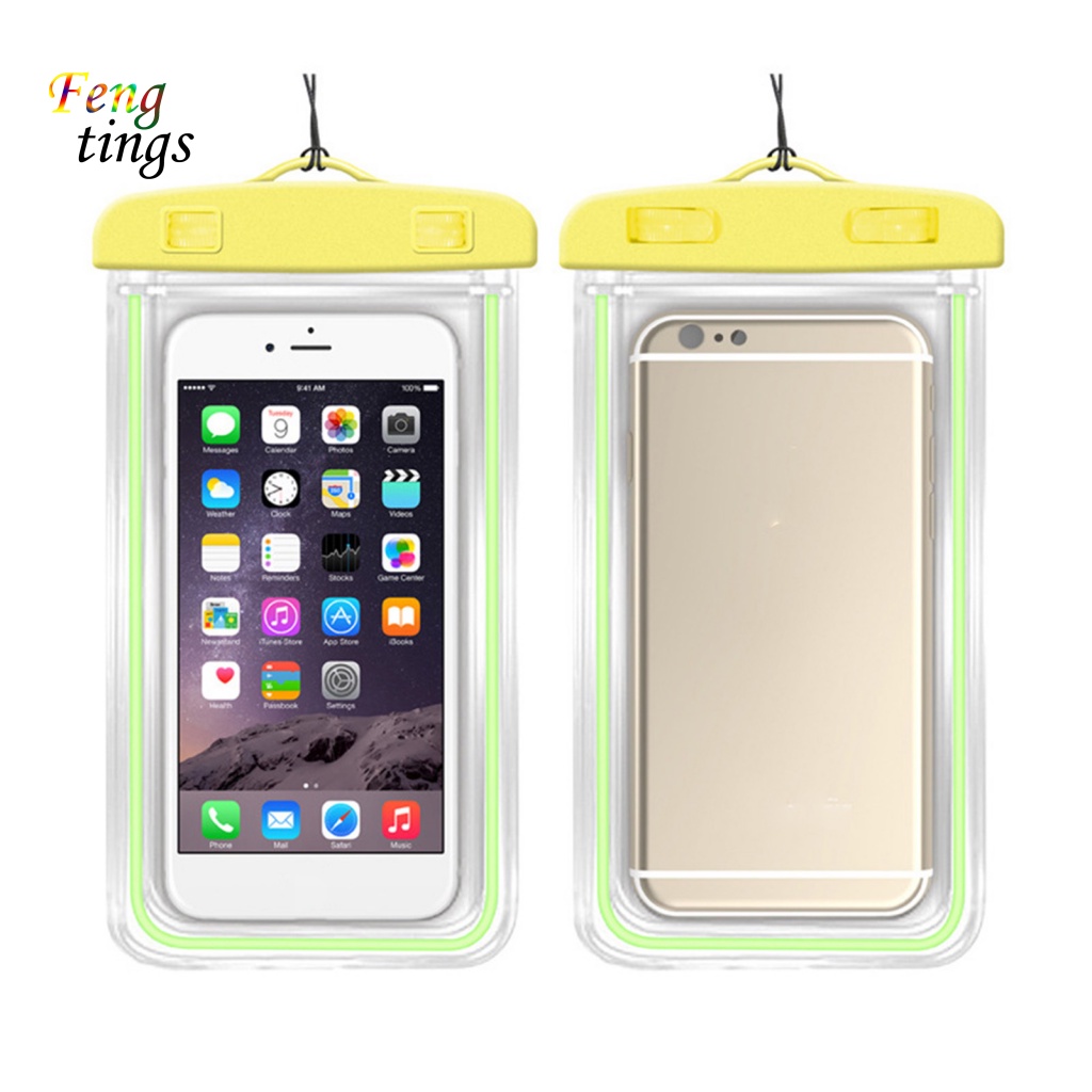 Túi Đựng Điện Thoại Bằng TPU Chống Thấm Nước Tiện Dụng Khi Đi Bơi