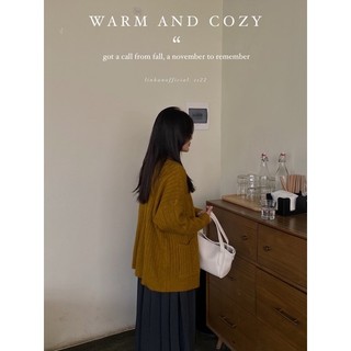 /𝙇𝙞𝙣𝙝𝙖𝙣𝙤𝙛𝙛𝙞𝙘𝙞𝙖𝙡/ ÁO CARDIGAN LEN VẶN THỪNG🇰🇷