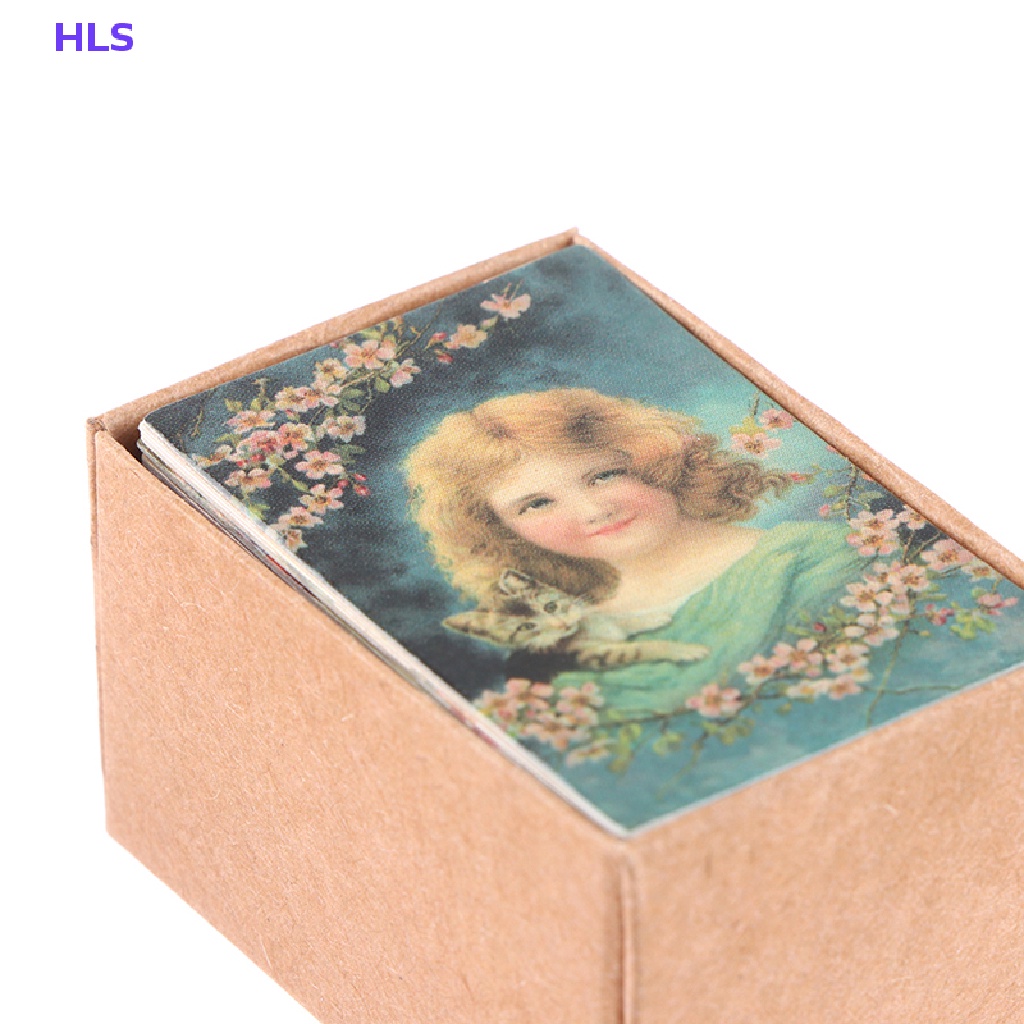 Hộp 100 Tấm Giấy Kraft Dùng Để Trang Trí Sổ Tay / Nhật Ký DIY