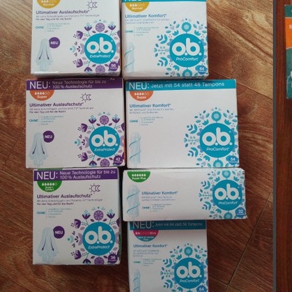 Băng vệ sinh Đức Tampon o.b