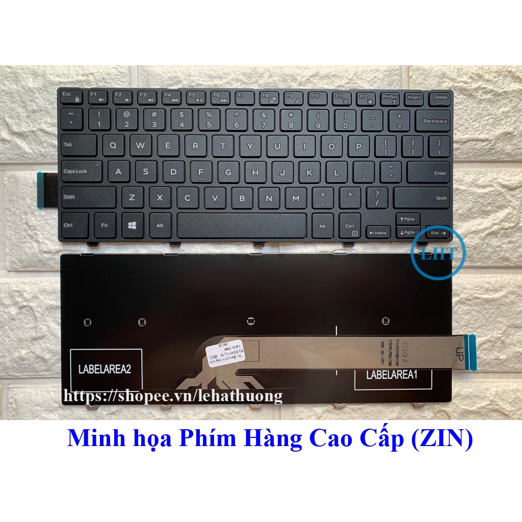 Bàn phím Laptop Dell Vostro 14-3000 3458 3459 3446 3468  3445 5458 7447 5447 5448 5442 5445 chất lượng cao - nhập khẩu
