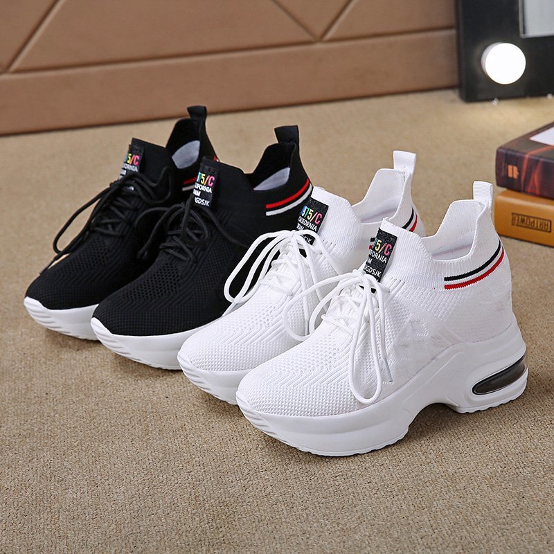 T16 giầy thể thao độn đế 8,5cm kiểu dáng trẻ trung cá tính