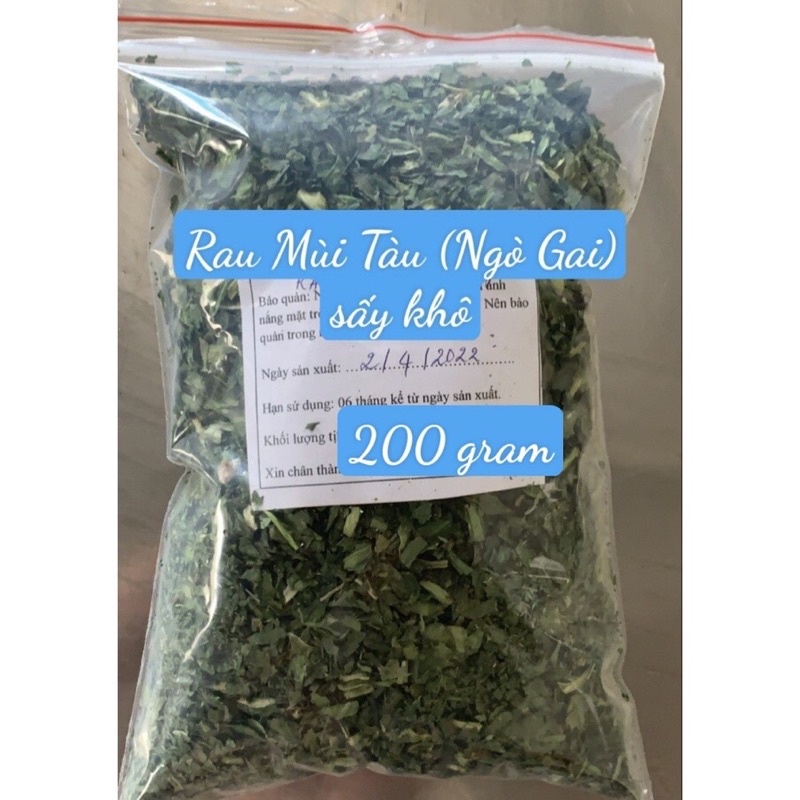 NGÒ GAI SẤY KHÔ - 5KG - TÚI HÚT CHÂN KHÔNG