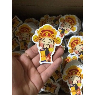 1 Tag treo trang trí Tết ( tặng kèm dây treo)