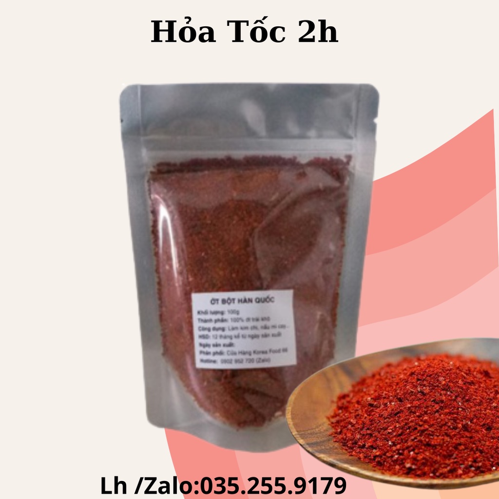 Ớt Bột Hàn Quốc Làm Kim Chi Hàn Quốc