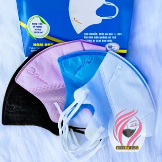 Khẩu trang 5D Mask hộp 10 cái dày vải không dệt Famapro thuộc công ty Nam Anh