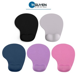 Lót Chuột Trơn Có Kê Tay Bàn Phím Đệm Silicon tiện dụng - Bàn di chuột có đệm tay (chống mỏi, chai tay)