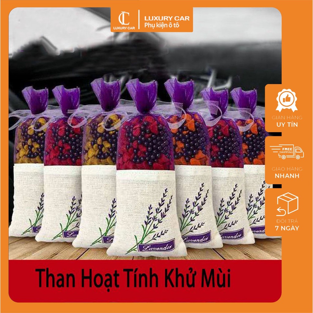 TÚI THAN HOẠT TÍNH NANO KHỬ MÙI Ô TÔ HƯƠNG HOA NHÀI HOA OẢI HƯƠNG HƯƠNG HOA QUẾ HÚT MÙI, ẨM MỐC CHO XE HƠI 09