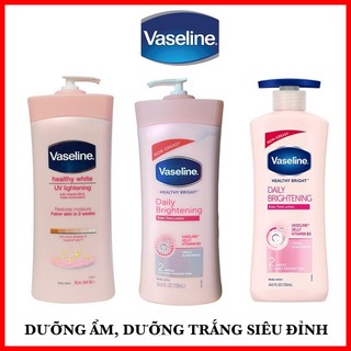 Kem Dưỡng Thể Trắng Da Vaseline 725ml