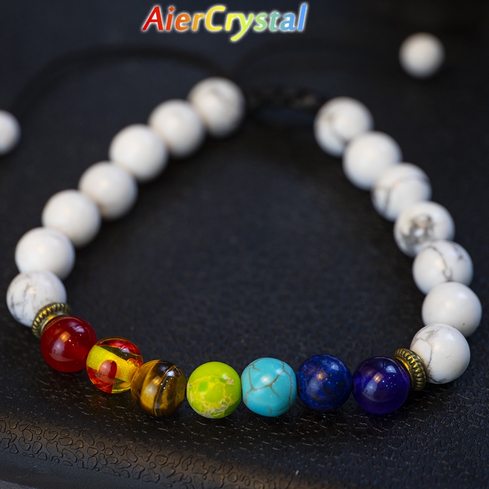 Vòng Tay Đá Mắt Hổ Tự Nhiên Màu Xanh Lam Lấp Lánh lapis lazuli Phong Cách Hàn Quốc