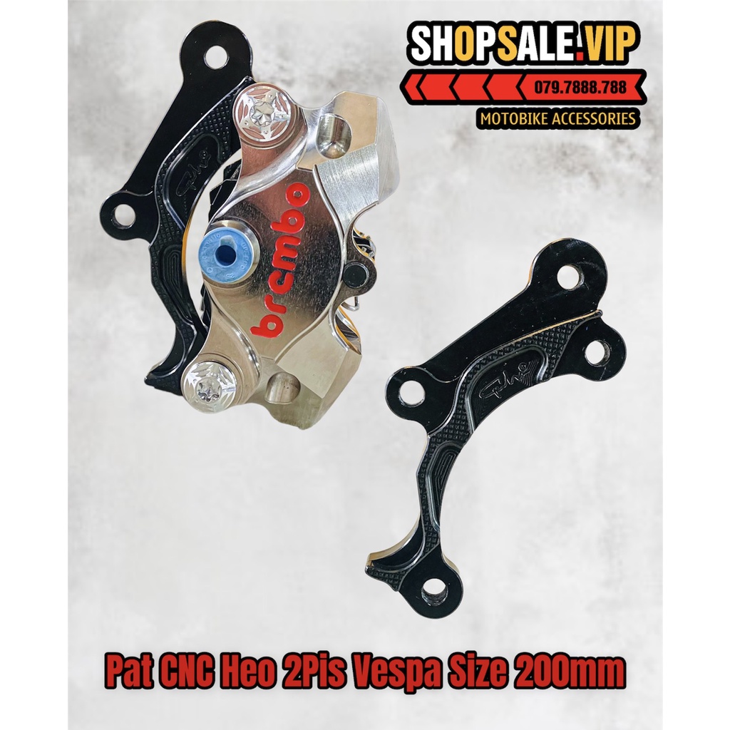 Pat Heo Trước 2Pis Cho Vespa Sprint Đĩa Size Zin