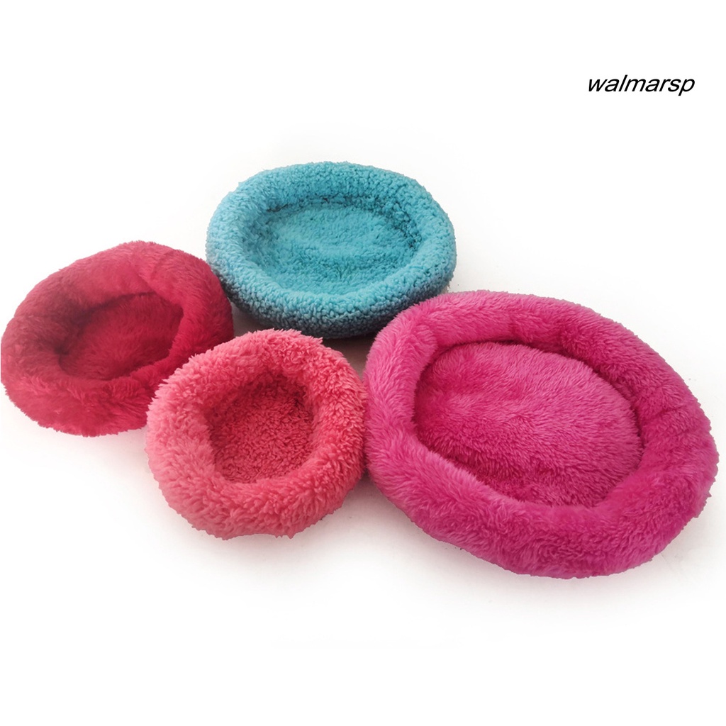 Thảm Nhung Hình Tròn Giữ Ấm Cho Chuột Hamster / Thỏ
