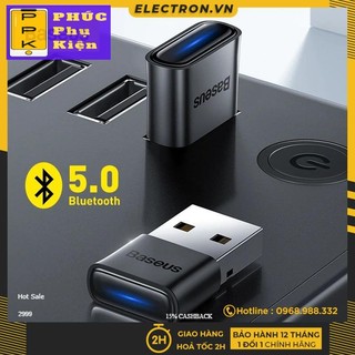 Baseus USB Bluetooth Dongle Adaptador 5.0 Adapter cho máy tính / Laptop Windows- - PPK