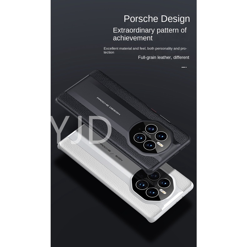 Ốp Điện Thoại Da Thật Chống Sốc / Dấu Vân Tay Cho Huawei Mate 50 Pro Mate 50 RS