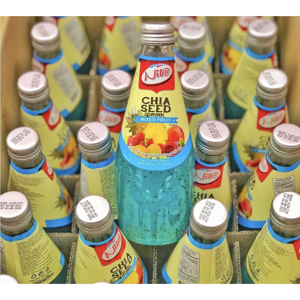 NƯỚC TRÁI CÂY HẠT CHIA NITA