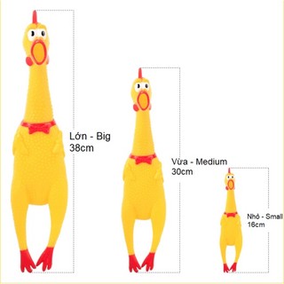 Đồ chơi con gà la hét đủ size