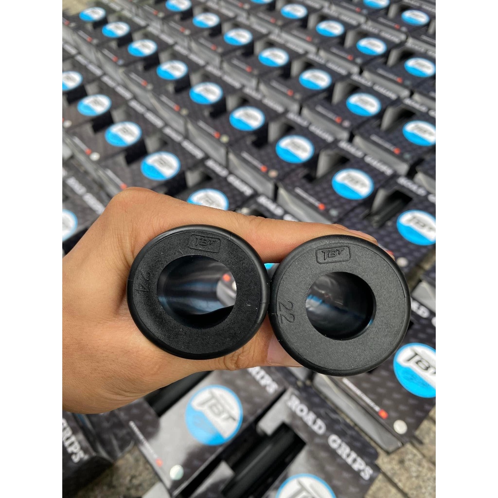 Cặp bao tay lái TBT chính hãng " kèm gù inox CNC "