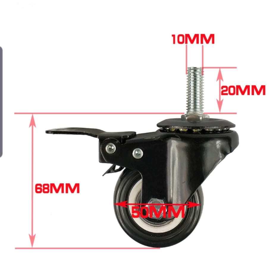 Bánh xe chân bàn máy may công nghiệp
