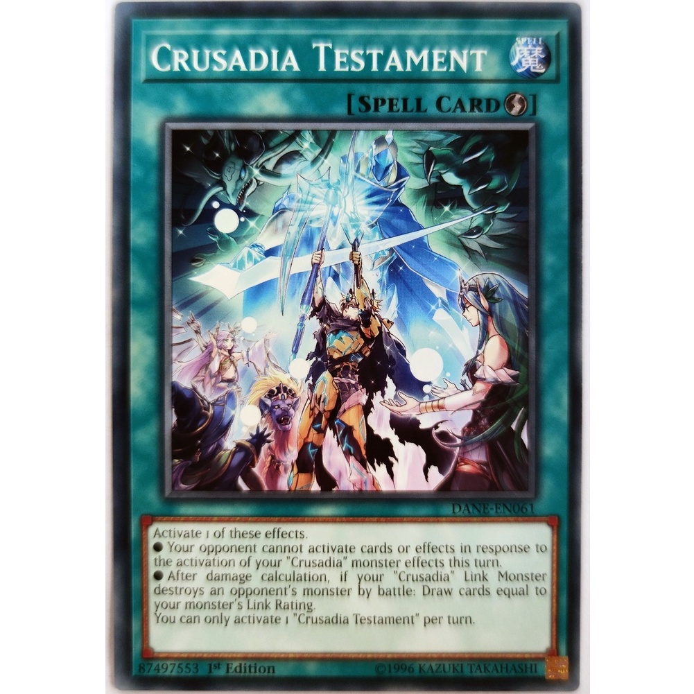 [Thẻ Yugioh] Crusadia Testament |EN| Common