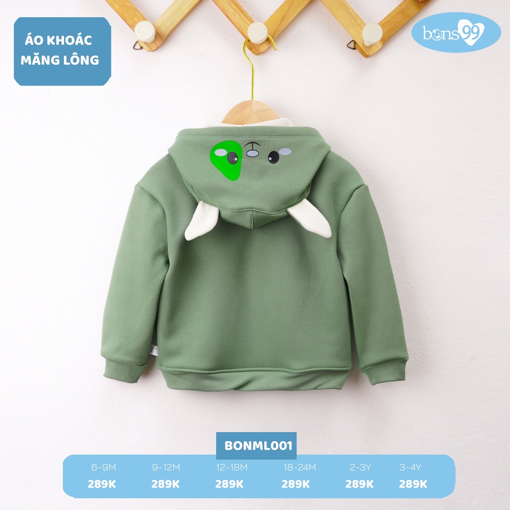 Áo khoác măng lông bons99