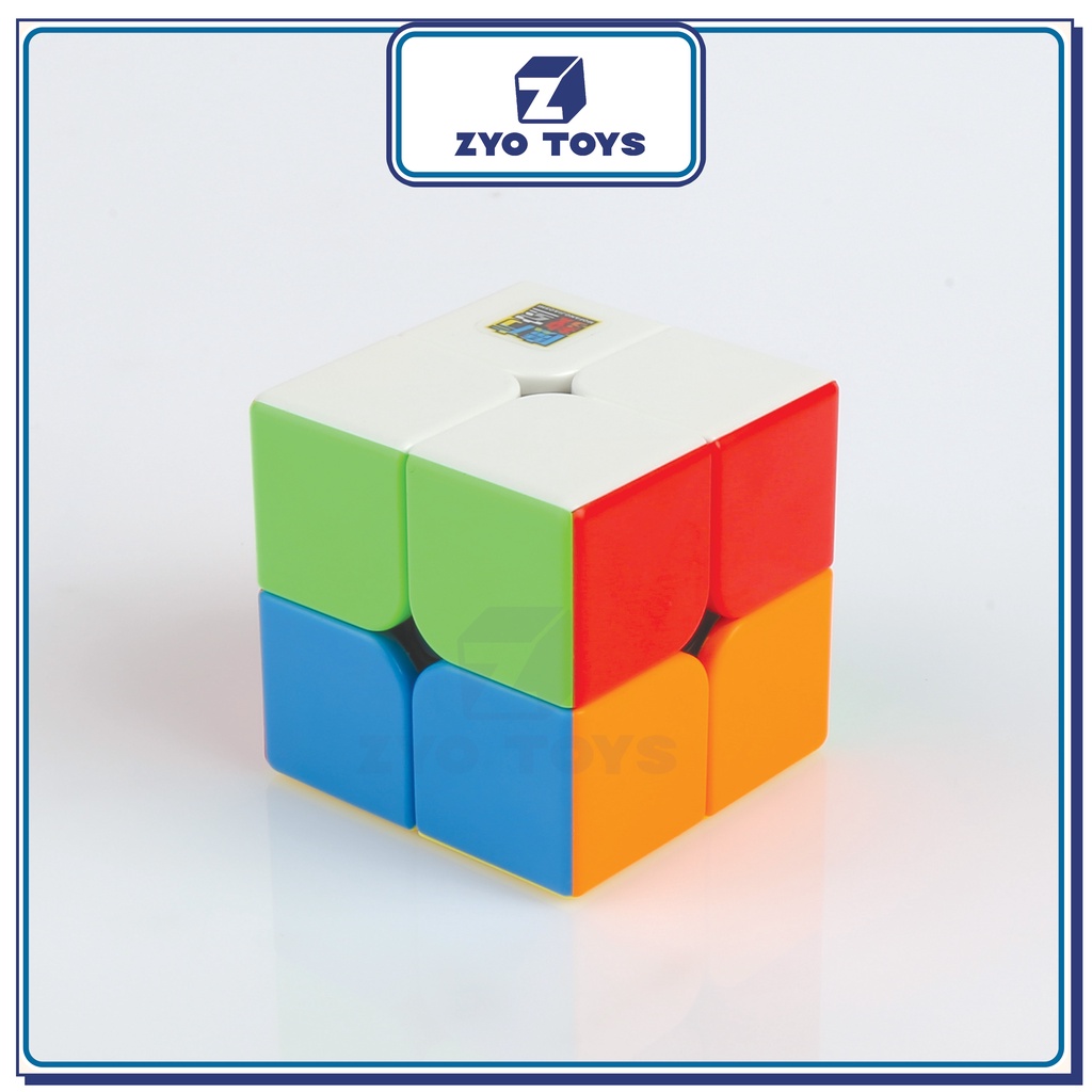 Rubik 2x2 Stickerless MoYu MeiLong MFJS Rubic 2 Tầng 2x2x2 Không Viền - ZyO Toys