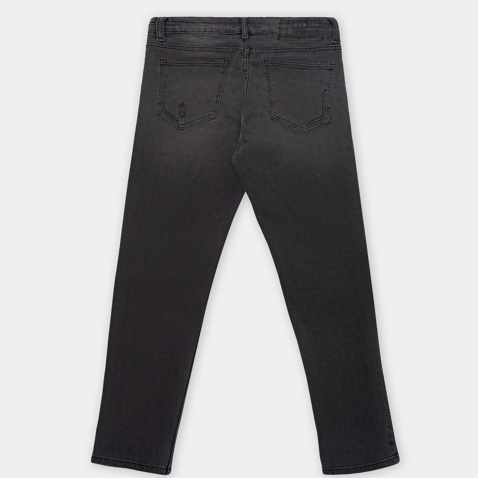 Quần jean nam BEN &amp; TOD SL2141BB025 trơn đơn giản, co giãn 4 chiều, cao cấp, dày dặn