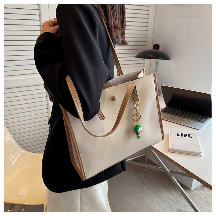 Túi vừa laptop 14 inch A4, công sở tote da đi học đi làm tiện dụng - Basic.Shine mã BS29 - Hàng sẵn