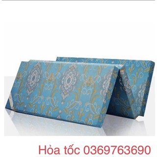 Nệm mút pe gấp 3 dày 10cm đẹp mát mẽ