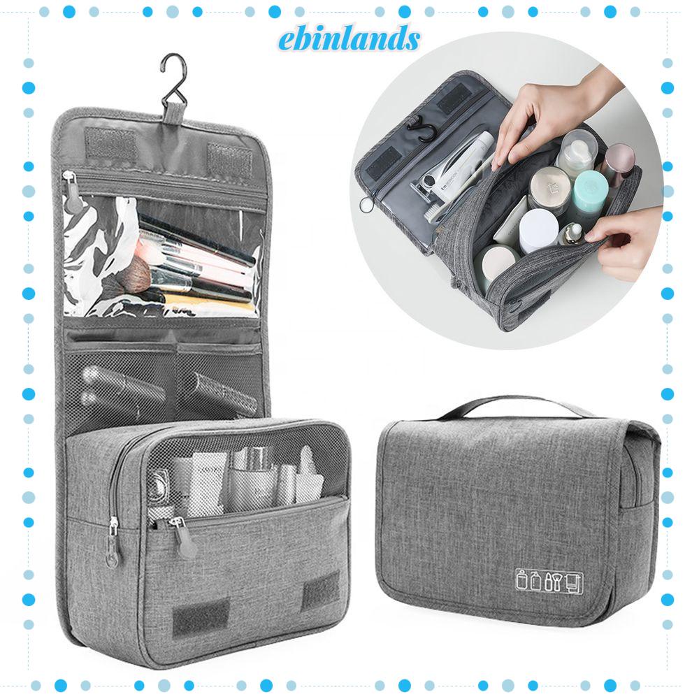 Túi Đựng Đồ Trang Điểm Chống Nước Sức Chứa Lớn Tiện Dụng Khi Đi Du Lịch