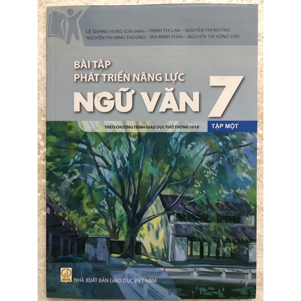Sách - Bài tập phát triển năng lực Ngữ Văn 7  Theo chương trình giáo dục phổ thông 2018