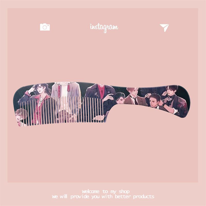 Lược Chải Tóc Mềm Mại Thiết Kế Hình Gấu Dâu Tây Dễ