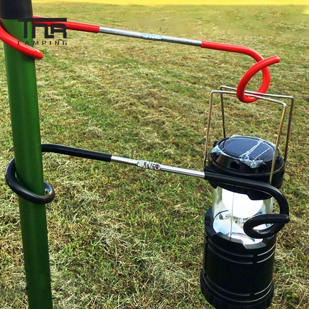 Giá Đỡ Đèn Dạng Kẹp Bằng Kim Loại Tiện Dụng Cho Cắm Trại