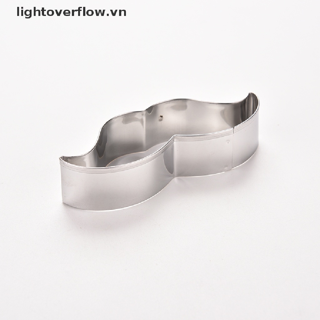 Khuôn Cắt Bánh Quy Hình Ria Mép Bằng Thép Không Gỉ