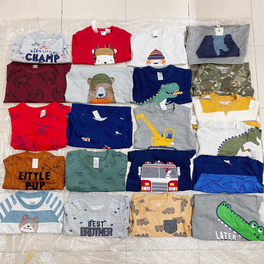 Áo Sweater Carter bé trai xuất xịn