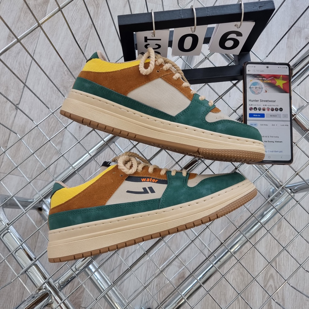 Sneakers NAM - SIZE 39-44 Thiết kế Dây Thừng độc đáo, đế êm, phối màu độc lạ HT.S1